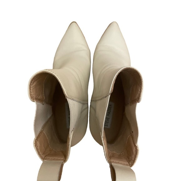 Women's Steve Madden White Short Boot/Cowboy boot. Western. 9.5 - Picture 4 of 5